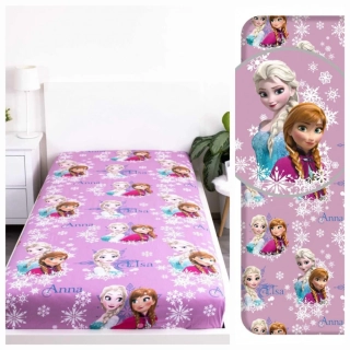 Bavlněné prostěradlo FROZEN