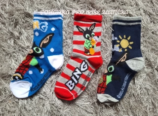 Dětské ponožky BING 3pack