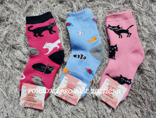 Dívčí thermo ponožky 3pack