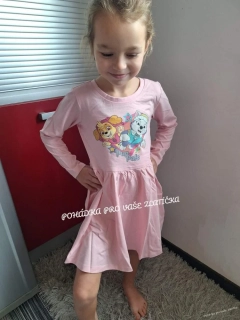 Dívčí šaty PAW PATROL (104-128)