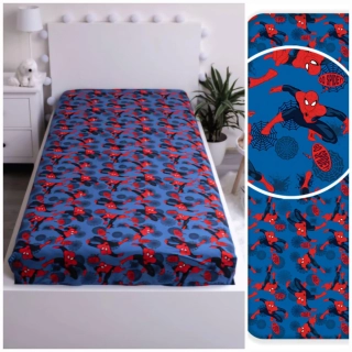 Bavlněné prostěradlo SPIDERMAN