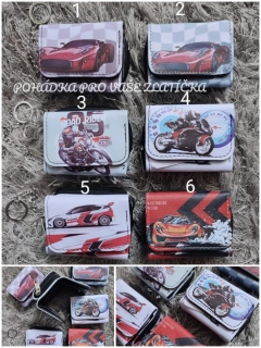 Dětská peněženka AUTO/MOTO