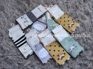 Dámské kotníkové ponožky PESAIL 3pack mix barev 