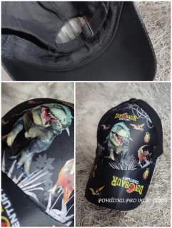 Chlapecká 3D kšiltovka Dino