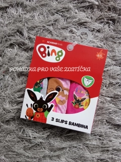 Dívčí kalhotky BING 3pack (92-116)