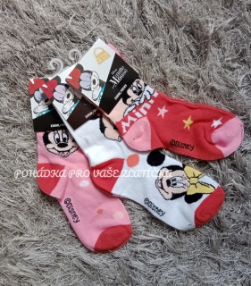 Dívčí ponožky MINNIE MOUSE 3pack