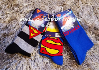 Chlapecké ponožky SUPERMAN 3pack