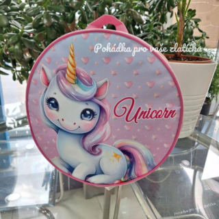 Dívčí kulatý batoh UNICORN 