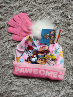 Zimní set čepice+ rukavice PAW PATROL