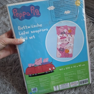 Oboustranné povlečení PEPPA PIG