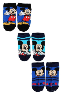 Chlapecké kotníkové ponožky MICKEY MOUSE 3pack