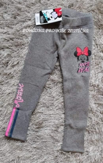 Dívčí legíny MINNIE MOUSE zateplené (122,128)