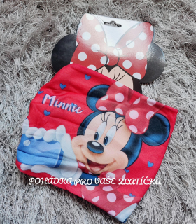 Dívčí zimní nákrčník MINNIE MOUSE