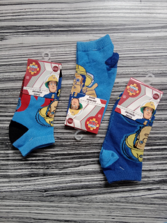 Chlapecké kotníkové ponožky POŽÁRNÍK SAM 3pack