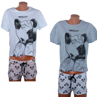 Dámské bavlněné pyžamo MINNIE MOUSE