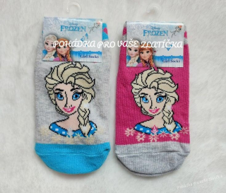 Dívčí kotníkové ponožky FROZEN 2pack